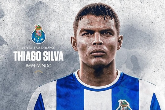 Thiago Silva chính thức gia nhập FC Porto ở tuổi 41