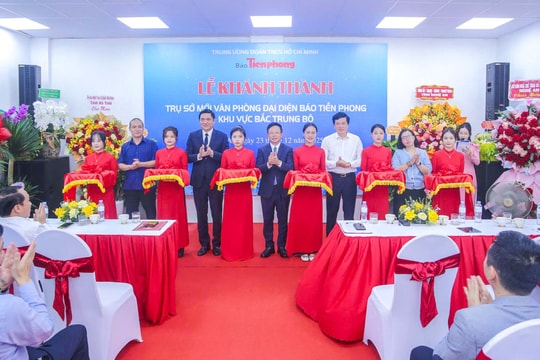 Báo Tiền Phong khánh thành Văn phòng đại diện khu vực Bắc Trung Bộ