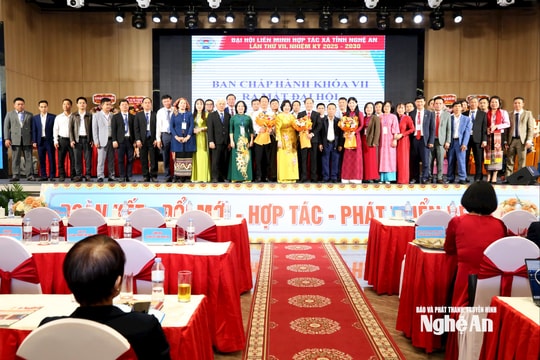 Đại hội đại biểu Liên minh Hợp tác xã tỉnh lần thứ VII, nhiệm kỳ 2025 - 2030