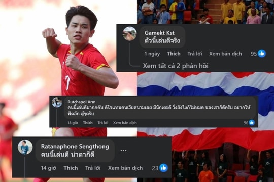 Đình Bắc chinh phục CĐV Thái Lan sau chung kết SEA Games 33