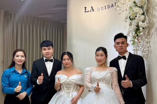 Lễ cưới tập thể 2025: Nhiều đơn vị đồng hành vì hạnh phúc viên mãn của công nhân Nghệ An