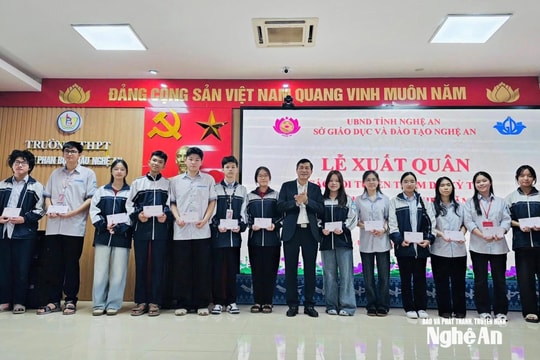 Gần 200 học sinh Nghệ An tham dự Kỳ thi học sinh giỏi quốc gia năm học 2025-2026