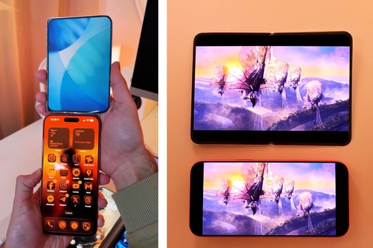 Mô hình iPhone Fold 3D hé lộ thiết kế khác biệt so với đối thủ
