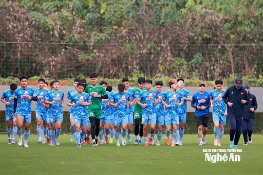 U23 Việt Nam ''nhồi thể lực'' trước ngày lên đường dự Vòng chung kết U23 châu Á