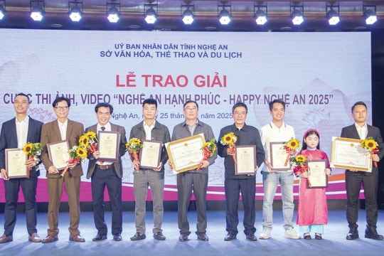 Trao giải Cuộc thi 'Nghệ An hạnh phúc - Happy Nghệ An 2025'