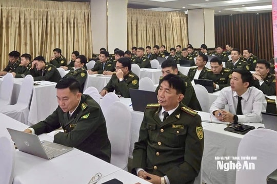 Kiểm lâm Nghệ An tập huấn nâng cao năng lực, nghiệp vụ điều tra trong lĩnh vực Lâm nghiệp