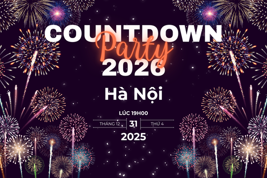 Countdown 2026 tại Hà Nội: Điểm hẹn đón năm mới bên hồ Hoàn Kiếm