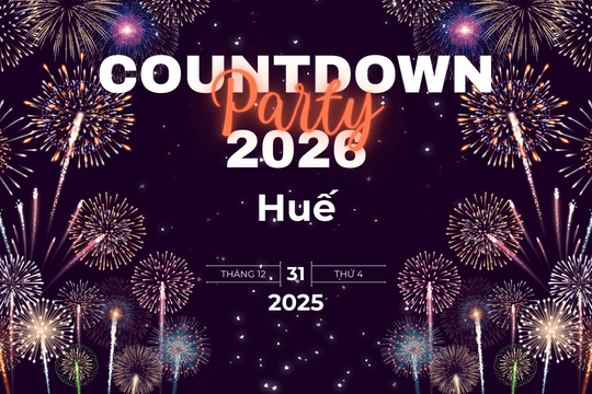 Countdown 2026 tại Huế: Đại tiệc âm nhạc và ánh sáng chào năm mới