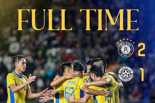 Hùng Dũng lập siêu phẩm 30m, Hà Nội FC ngược dòng thắng PVF-CAND