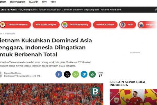 Bóng đá Việt Nam thống trị ĐNÁ: CĐV Thái Lan tâm phục