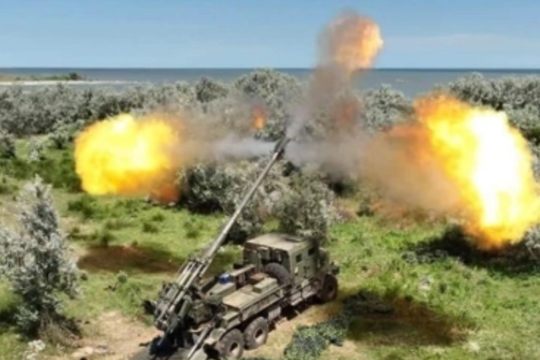 Pháo Bohdana 155mm chiếm 40% hỏa lực Ukraine trên tiền tuyến