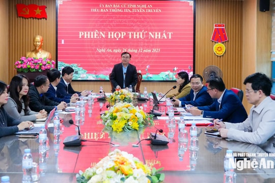 Nghệ An đẩy mạnh công tác tuyên truyền bầu cử đại biểu Quốc hội khóa XVI và HĐND các cấp