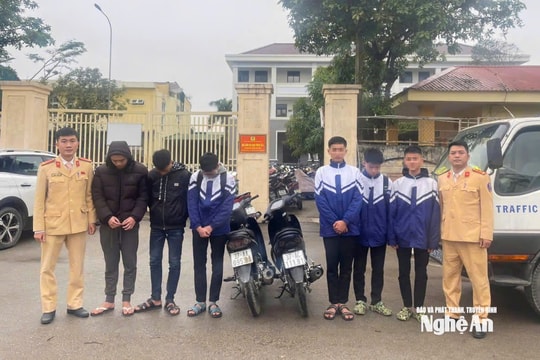 Triệu tập 6 đối tượng lạng lách, đánh võng tại ngã tư đường Lê Nin - Nguyễn Sỹ Sách