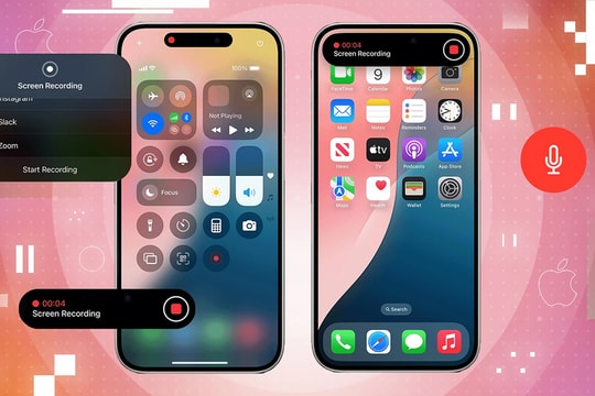 Cách quay màn hình iPhone có tiếng đơn giản không cần app