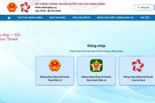 Cách tự đăng ký người phụ thuộc trên cổng dịch vụ công thuế