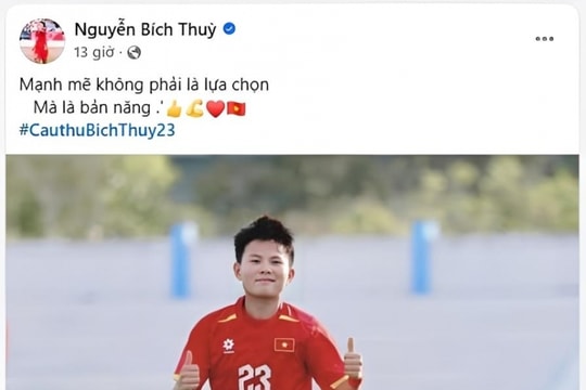 Bích Thùy và bản lĩnh sau bàn thắng bị tước tại SEA Games 33