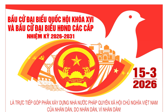 Hỏi đáp về bầu cử Quốc hội khóa XVI và HĐND các cấp nhiệm kỳ 2026 - 2031