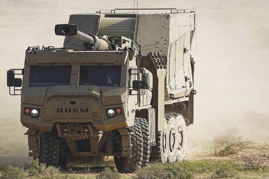 Israel biên chế pháo tự hành Sigma 155 Roem thế hệ mới