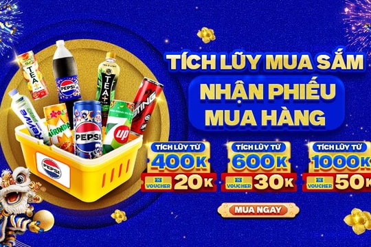 Mẹo nhận phiếu mua hàng Pepsi khi mua sắm tại Bách hóa XANH