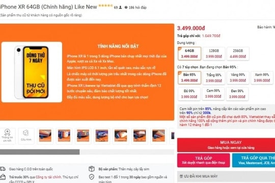 iPhone XR giá 3 triệu đồng: Có nên mua huyền thoại một thời trong năm 2025?