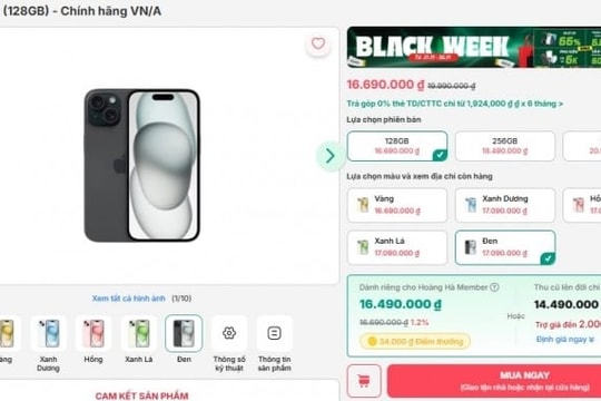 iPhone 15: Smartphone có Dynamic Island giá rẻ nhất hiện nay