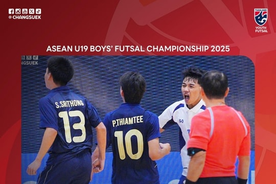 Việt Nam đối đầu Malaysia tại trận tranh hạng 3 futsal U19 Đông Nam Á