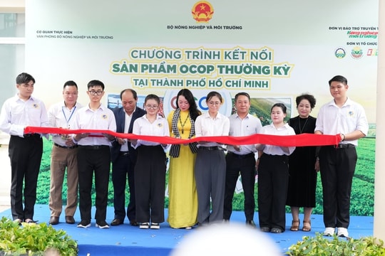 Khai mạc hội chợ OCOP đặc sản vùng miền và ẩm thực tại TP.HCM