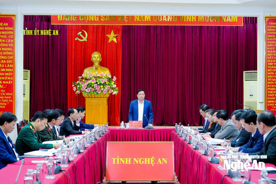Hoạt động của Thường trực Tỉnh ủy trong tuần (từ 22-28/12)