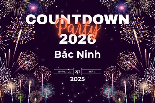 Countdown 2026 tại Bắc Ninh: Đại nhạc hội Danko Countdown – Rise Into 2026