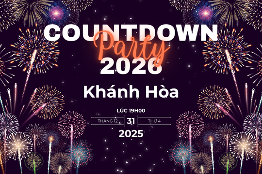 Countdown 2026 tại Khánh Hòa: Từ resort sang trọng đến quảng trường biển sôi động