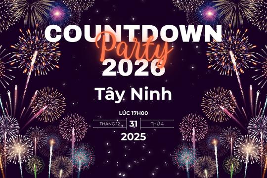 Countdown 2026 tại Tây Ninh: Đại tiệc âm nhạc tại Eco Retreat