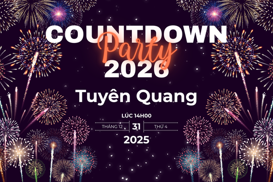 Countdown 2026 tại Tuyên Quang: Nhảy lửa người Dao thắp sáng đêm giao thừa