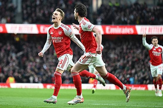 Arsenal hạ Brighton 1-0: Bản lĩnh thép của nhà vô địch