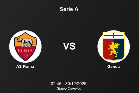 Nhận định AS Roma vs Genoa - Serie A