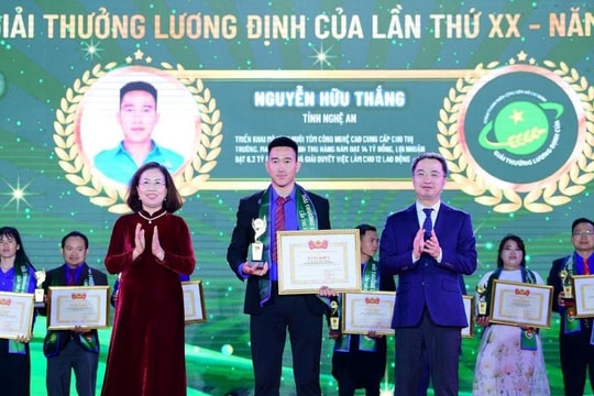 Nhà nông trẻ Nghệ An và hành trình chinh phục Giải thưởng Lương Định Của
