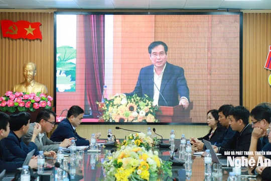 Hội nghị tập huấn báo chí tuyên truyền Đại hội XIV của Đảng