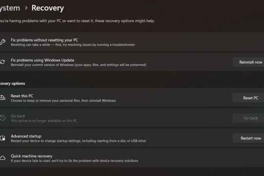 Reset Windows 11/10: Cách khôi phục hiệu suất máy tính như mới