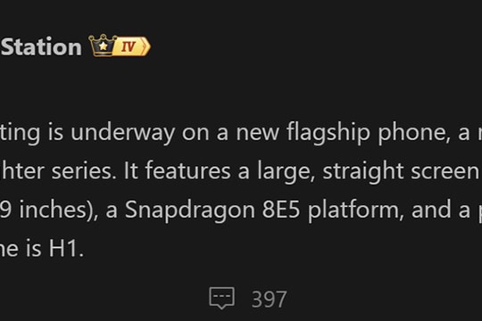 Lộ diện Xiaomi 17 mã H1 với màn hình 6.9 inch và viền siêu mỏng