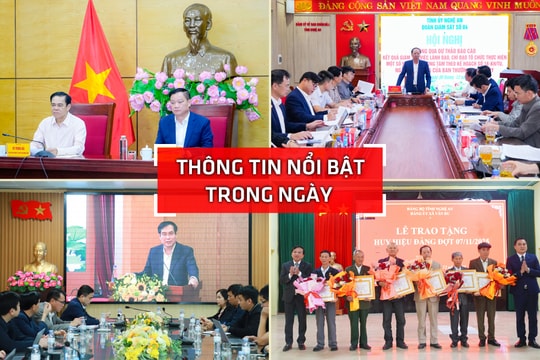 Nghệ An: Thông tin nổi bật ngày 30/12