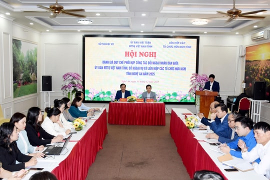 Nghệ An tăng cường công tác đối ngoại nhân dân