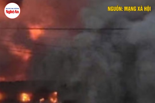 Cháy ki-ốt giải khát, một nạn nhân tử vong