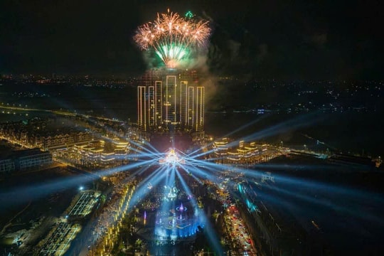 Không khí countdown đón năm mới tại đại đô thị xanh Eco Central Park