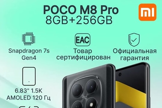 Hé lộ giá bán và cấu hình chi tiết bộ đôi POCO M8 và POCO M8 Pro trước ngày ra mắt