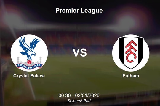Nhận định Crystal Palace vs Fulham - Premier League: Cuộc chiến cân bằng tại Selhurst Park