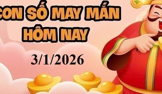 Con số may mắn ngày 3/1/2026: Gợi ý tài lộc cho 12 con giáp và cung hoàng đạo