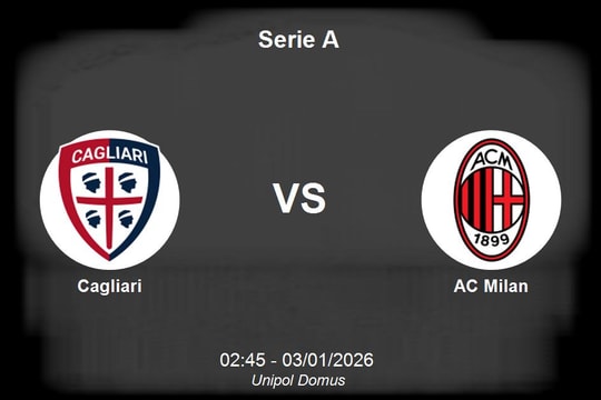 Nhận định Cagliari vs AC Milan - Serie A: Thử thách tại Unipol Domus
