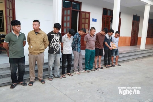 Công an Nghệ An triệt xóa đường dây sản xuất, buôn bán pháo nổ trên cả nước, bắt giữ nhiều đối tượng liên quan