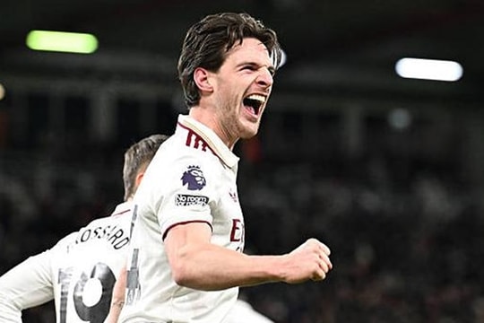 Arsenal nhọc nhằn hạ Bournemouth 3-2: Declan Rice rực sáng ngày trở lại