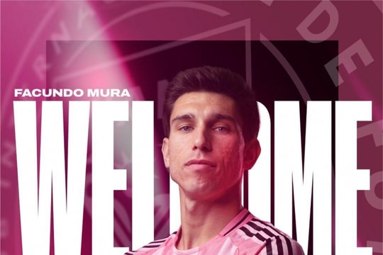 Inter Miami chính thức chiêu mộ Facundo Mura: Củng cố hệ sinh thái Argentina quanh Messi