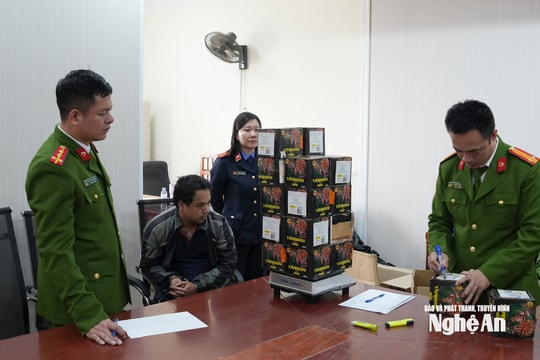 Công an Nghệ An: Khởi tố 3 vụ pháo lậu, thu giữ gần 350kg pháo nổ